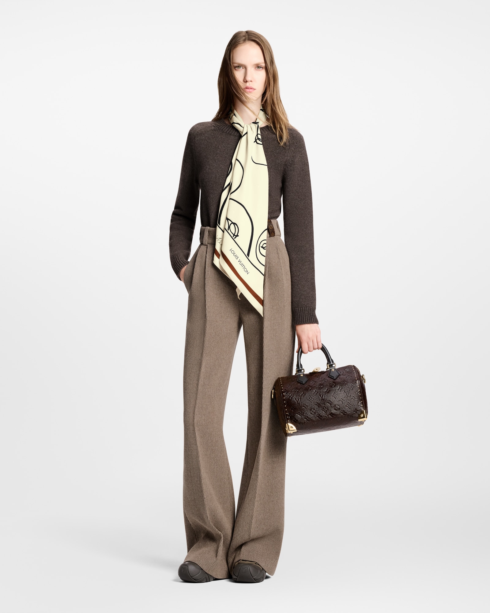 Louis Vuitton ルイヴィトンChemin faisant大判スカーフ Chemin Faisant By Andree Putman Lavalliere . - Luxury Accessories